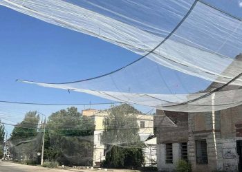 Антидронові сітки на Запоріжжі