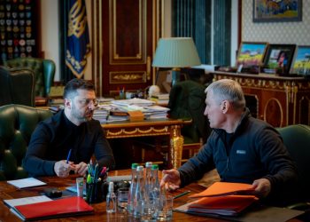 Володимир Зеленський та Олег Іващенко