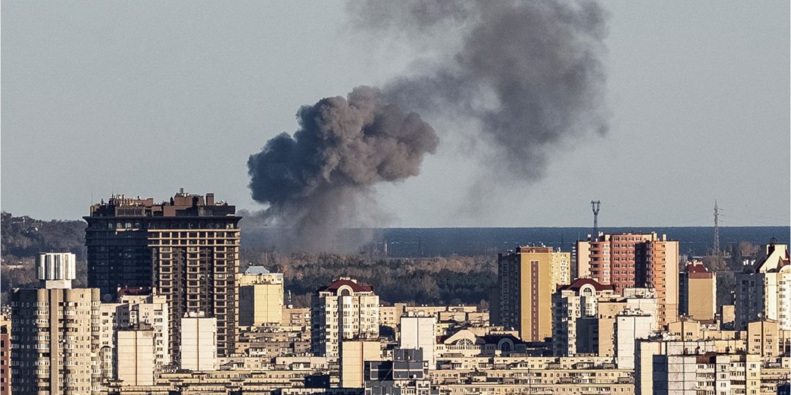 Обстріл Києва.