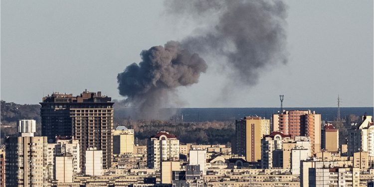 Обстріл Києва.