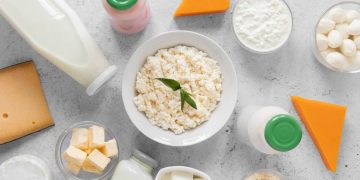 Молочні продукти.