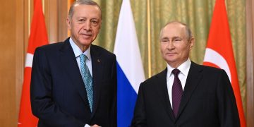 Володимир Путін та Рейджеп Ердоган.