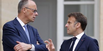 Мерц та Макрон.