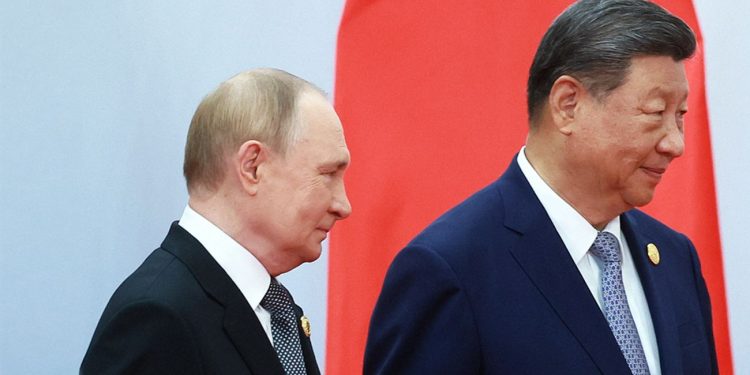 Володимир Путін та Сі Дзіньпін