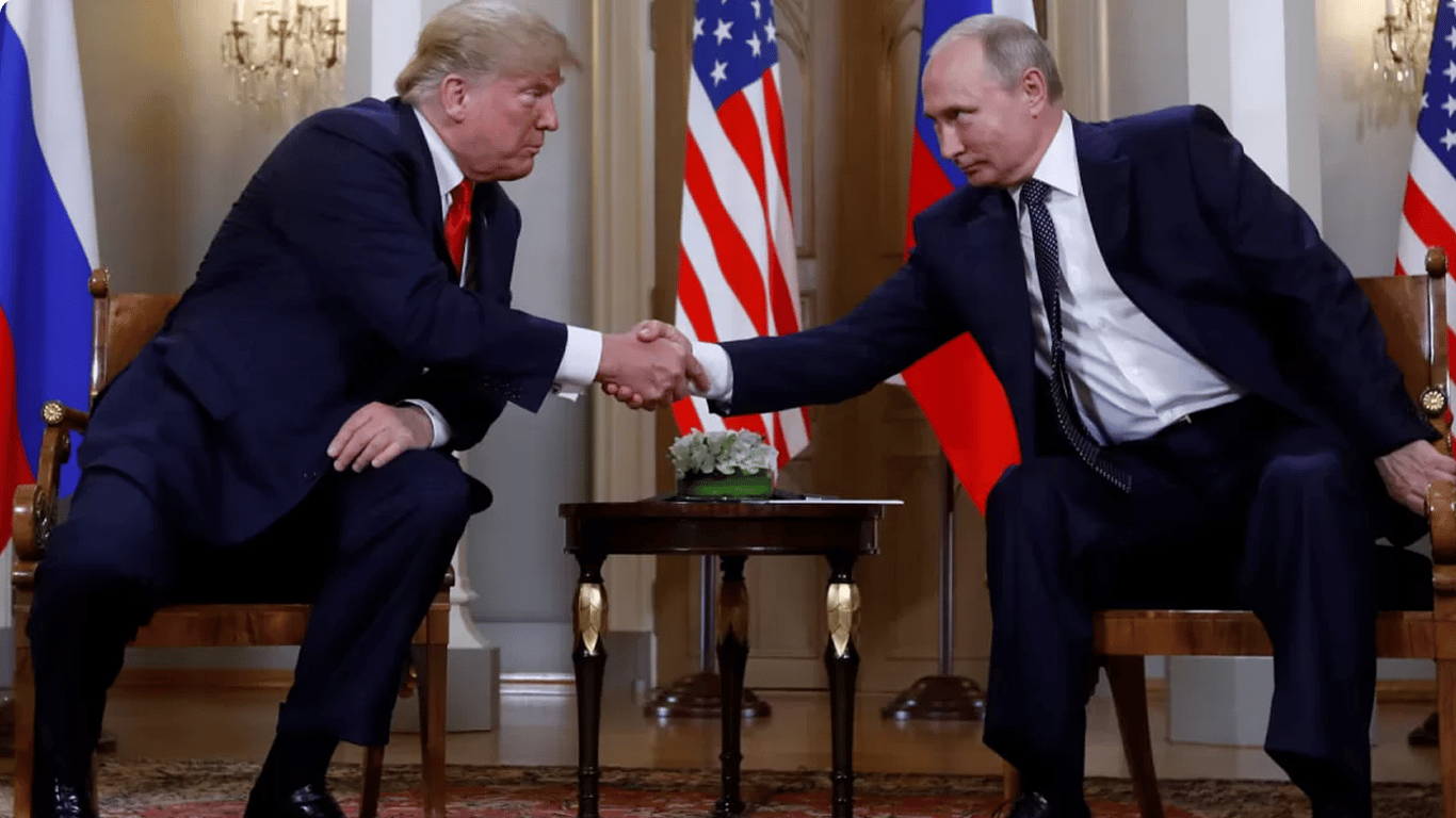 Володимир Путін та Дональд Трамп.