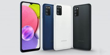 Samsung Galaxy A03s.