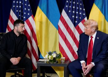 Трамп та Зеленський.