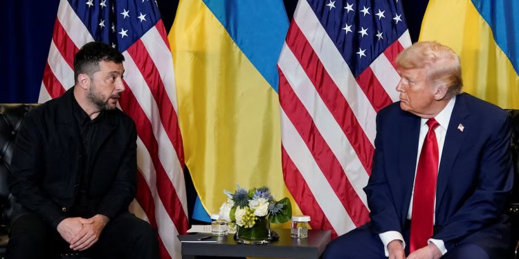 Трамп та Зеленський.