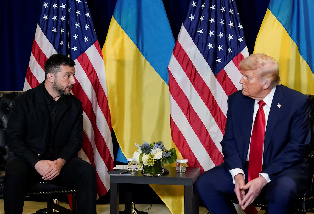 Трамп та Зеленський.