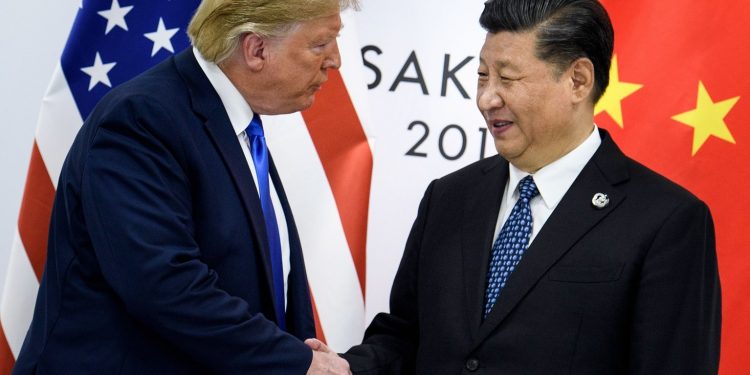 Трамп та Сі Цзіньпін.