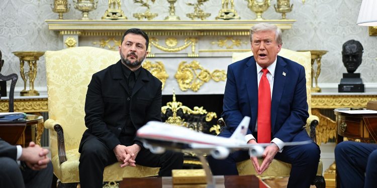 Трамп та Зеленский.