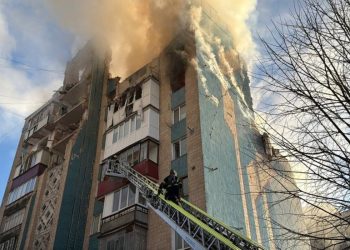 Удар по будинку в Тернополі
