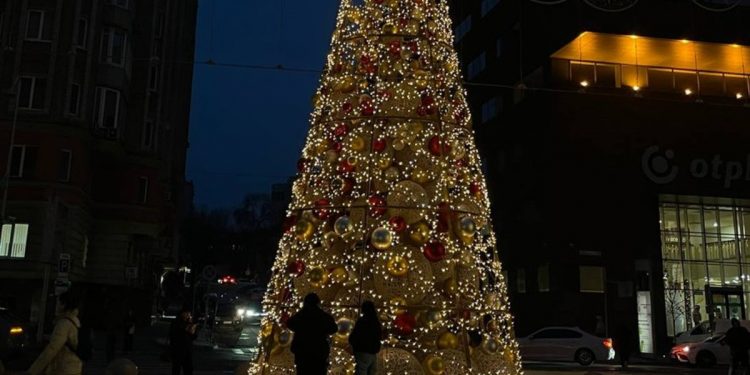 Новий рік у Дніпрі